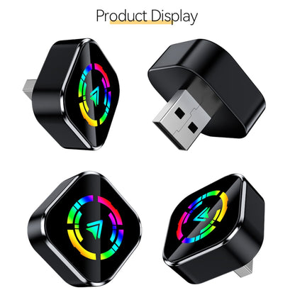 CRONY: USB Wireless CarPlay Adapter For Apple iPhone Wireless Android Auto Dongle 5G