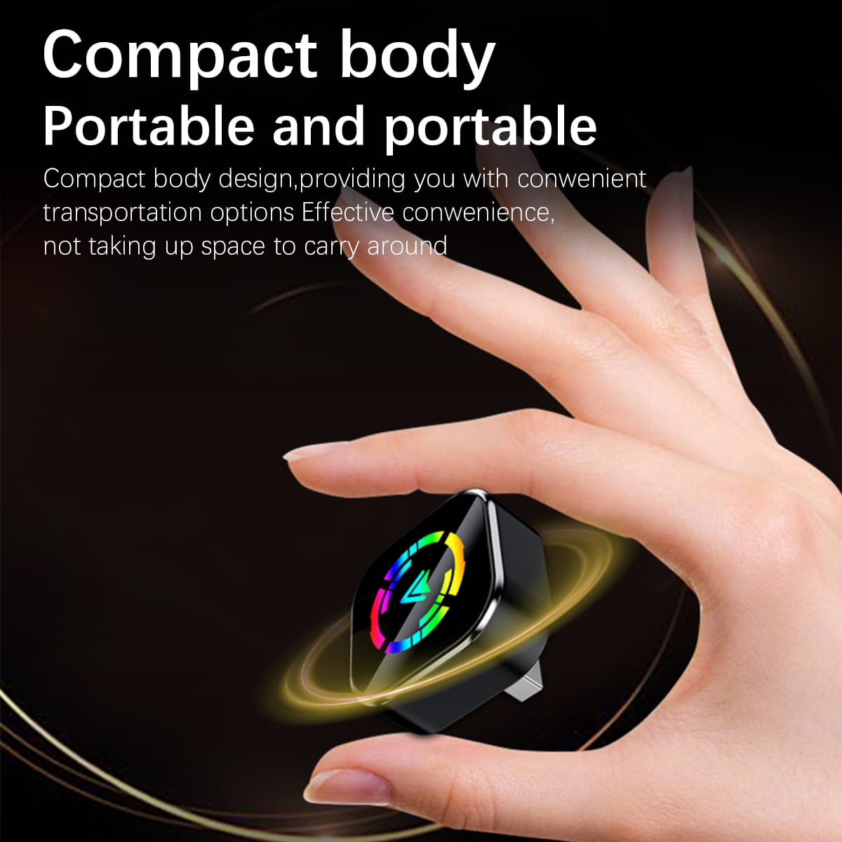 CRONY: USB Wireless CarPlay Adapter For Apple iPhone Wireless Android Auto Dongle 5G
