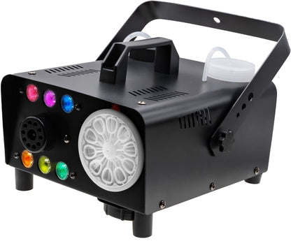 CRONY:800W+6LED  RGB Bubble Smoke Machine With Remote Control for DJ Wedding Party Nightclub Event