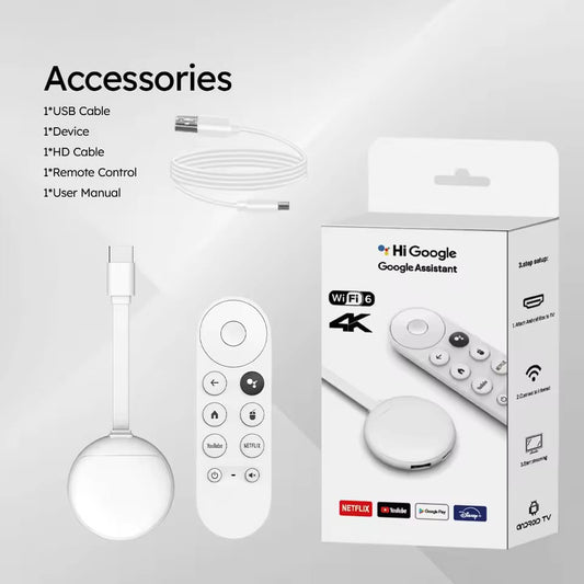 CRONY: 2025 U11 TV Stick Android 14 TV Box H313 Wifi BT5 smart TV 2.4G 5G 4K HD smart TV BOX Voice Remote Set TOP Box