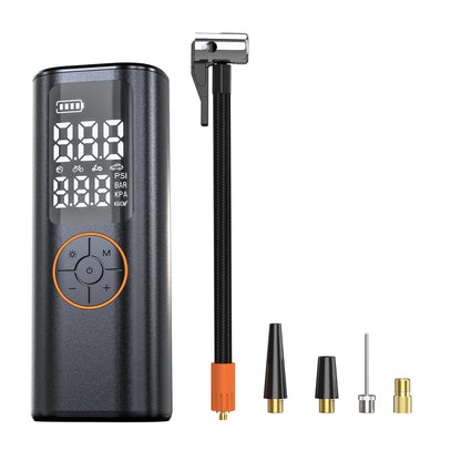 CRONY: CRONY Y-QB15 Portable Battery-Powered Car Tire Inflator Air compressor car tire inflator inflatable pump with LED light