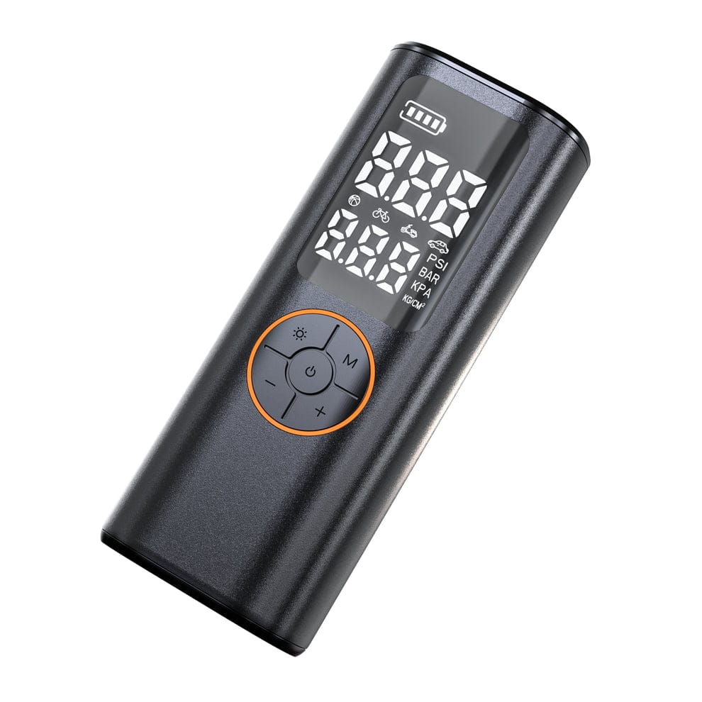 CRONY: CRONY Y-QB15 Portable Battery-Powered Car Tire Inflator Air compressor car tire inflator inflatable pump with LED light