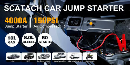 CRONY: Q27B JUMPSTATER WITH AIR COMPRESSOR