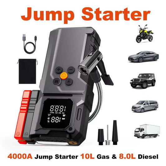 CRONY: Q27B JUMPSTATER WITH AIR COMPRESSOR