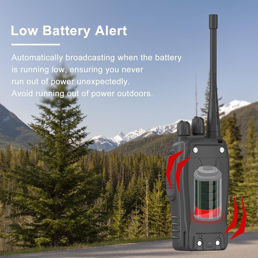 Baofeng 5W BF-888S 2PCS TYPE C  Walkie Talkies Two Way Radios Battery and Charger 2-4 KM