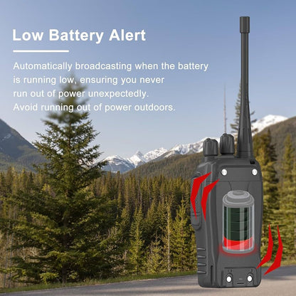 Baofeng 5W BF-888S 2PCS TYPE C  Walkie Talkies Two Way Radios Battery and Charger 2-4 KM