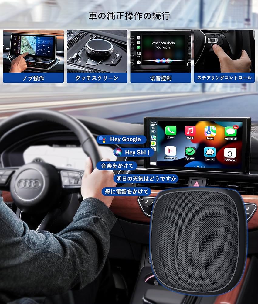 CRONY: SM6115 8G+128GB Android 13 System Carplay box AUTO Electronics