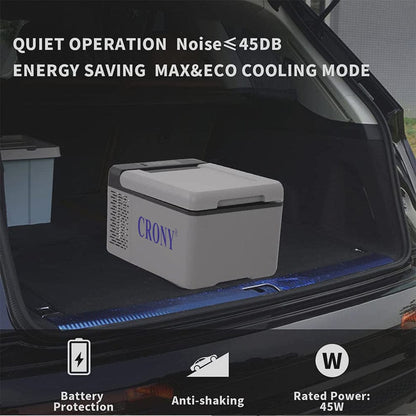 CRONY Car Refrigerator 9L-C9 compressor beauty mini fridge cosmetics skincare mobile cooler box