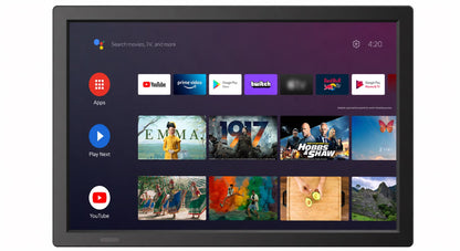 CRONY: 15.6INCH SMART PORTABLE TV Built-in antenna port for local over-the-air TV（OTA）
