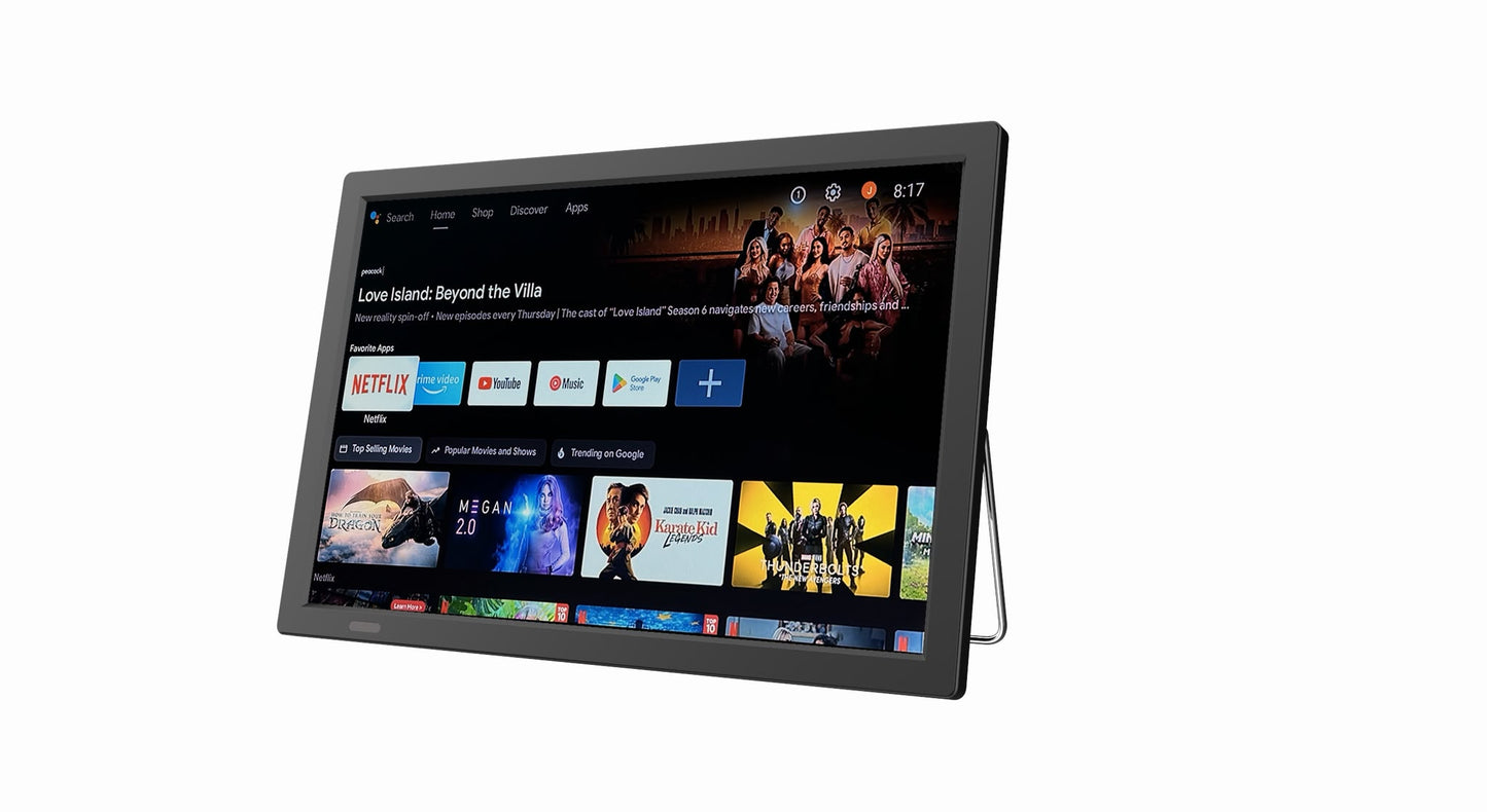 CRONY: 15.6INCH SMART PORTABLE TV Built-in antenna port for local over-the-air TV（OTA）