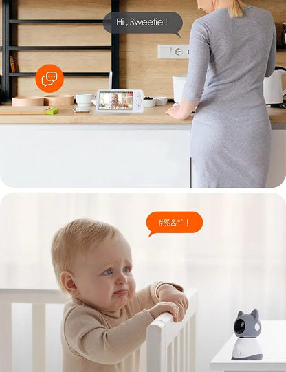 CRONY: 1TM-1MN 5 INCH LED BABY MONITOR