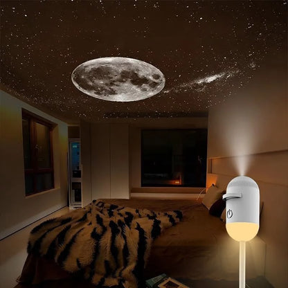 CRONY: Starry Sky Aurora Galaxy Projector Night Light HD 360° Rotating LED Mood Lamp