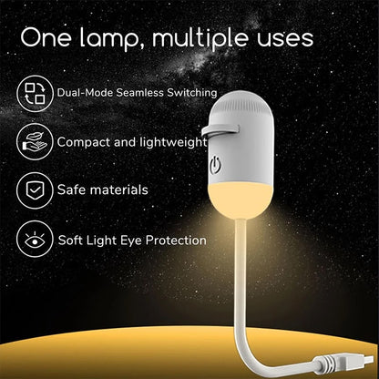 CRONY: Starry Sky Aurora Galaxy Projector Night Light HD 360° Rotating LED Mood Lamp