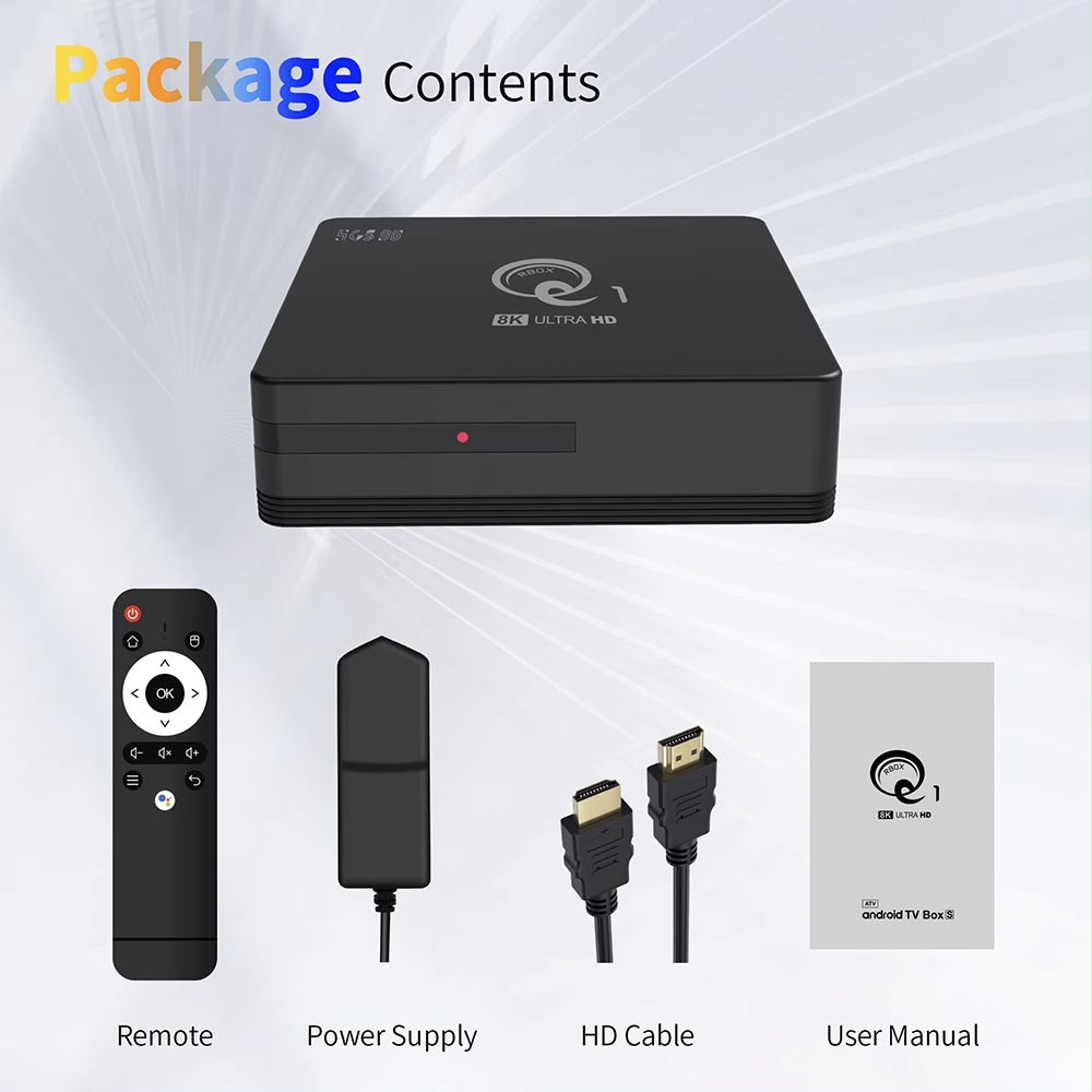 Q1 BOX S UHD RECIVER