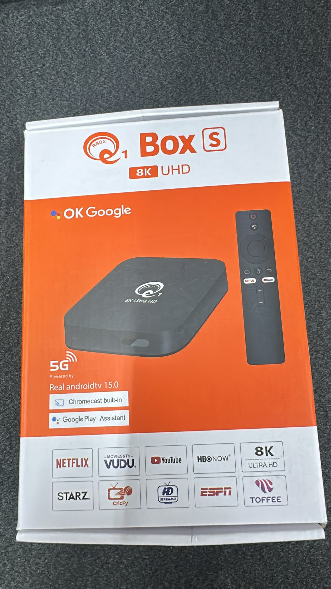 Q1 BOX S UHD RECIVER