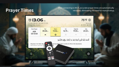 TAQWA TV BOX WITH QURAN AND AZAN