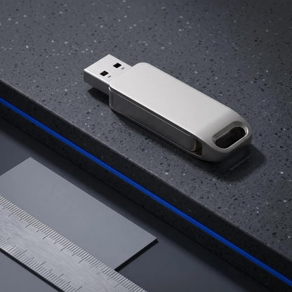 64GB Mini Metal Rotating USB Flash Drive