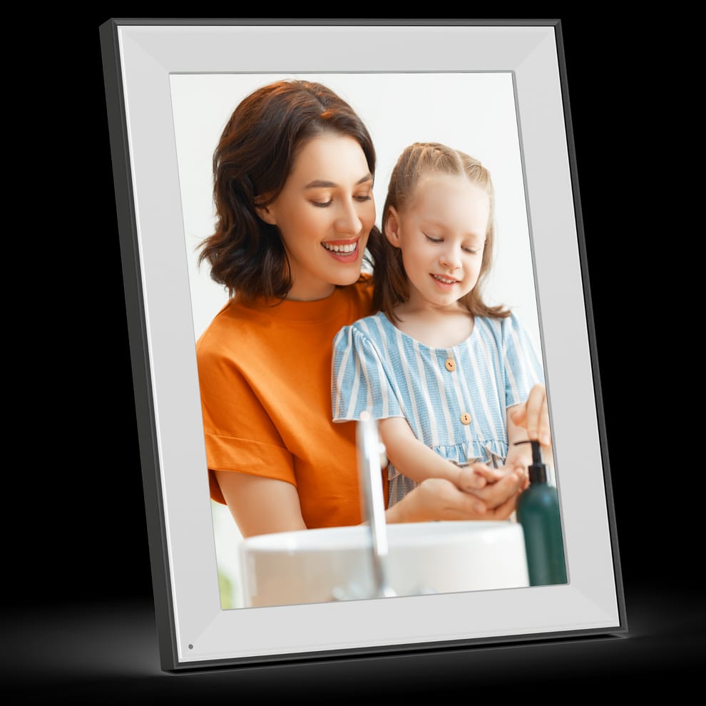 CRONY: JT16.2M-102 16.2 Inch WIFI Digital Photo Frame Android WiFi Cloud Digital Photo Frame – 32GB Touch Screen Display (JT162M-I02)
