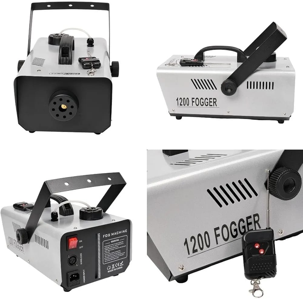 CRONY: 1200W  Smoke Machine Wireless And Remote Fog Machine for Grand Event Wedding & Engagement Bithday Party Christmas Halloween