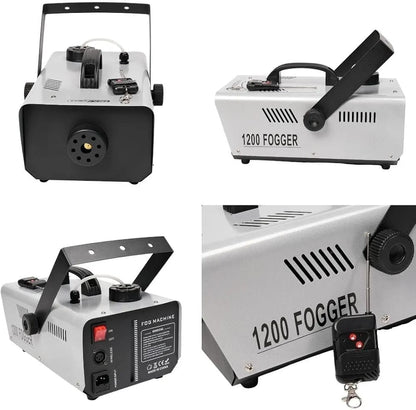 CRONY: 1200W  Smoke Machine Wireless And Remote Fog Machine for Grand Event Wedding & Engagement Bithday Party Christmas Halloween