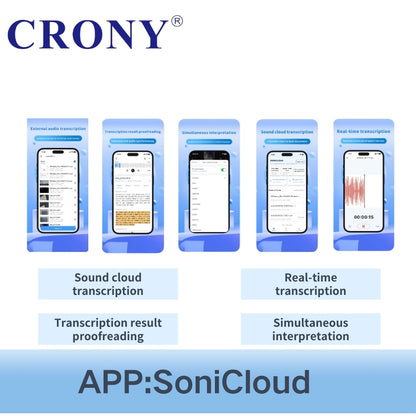 CRONY AI VIOCE RECORDER T8