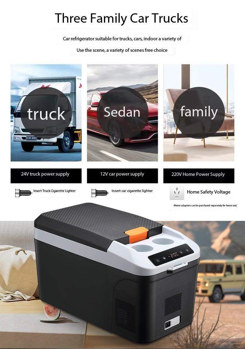 AQ-16 Car Refrigerator 16L Pure Car/ car cooler box/ fridge freezer - Edragonmall.com