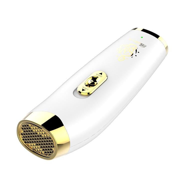 B11 upright hand-held Bukhoor Aromatherapy Portable Arabic Electric Bakhoor Incense Burner | White+Golden - Edragonmall.com