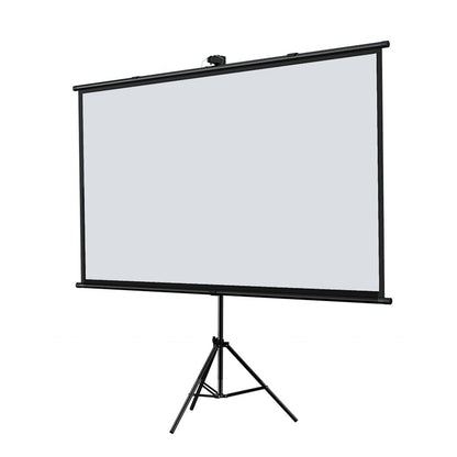 CRONY 150”projector screen with stand Portable Foldable Projection Movie Screen Fabric - Edragonmall.com