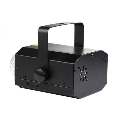 CRONY 16 patterns led laser magic ball light RGB DJ Disco projector with remote control indoor party laser light - Edragonmall.com