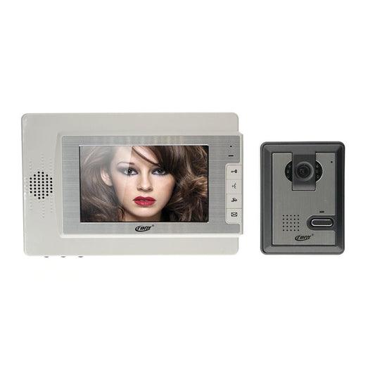 CRONY 1T1-AMV68+BVMK Door Phone Smart Video Doorbell Intercom Doorbell 7 inch TFT LCD Wifi Doorbell Camera Wireless Calling Bell -BVMK - Edragonmall.com