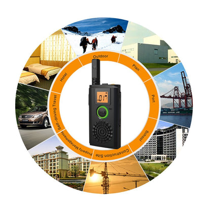 CRONY 1W T-368D Doorbell Walkie Talkie Two Way Radio Professional FM Transceiver with Loudly Doorbell Doorphone - Edragonmall.com