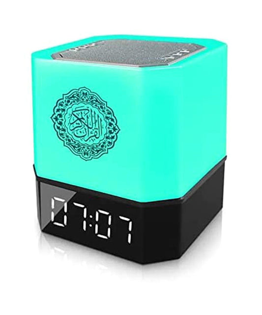 CRONY  229 TOUCH LAMP QUR'AN SPEAKER Quran Speaker Cube Touch Lamp Azan Clock JO 303