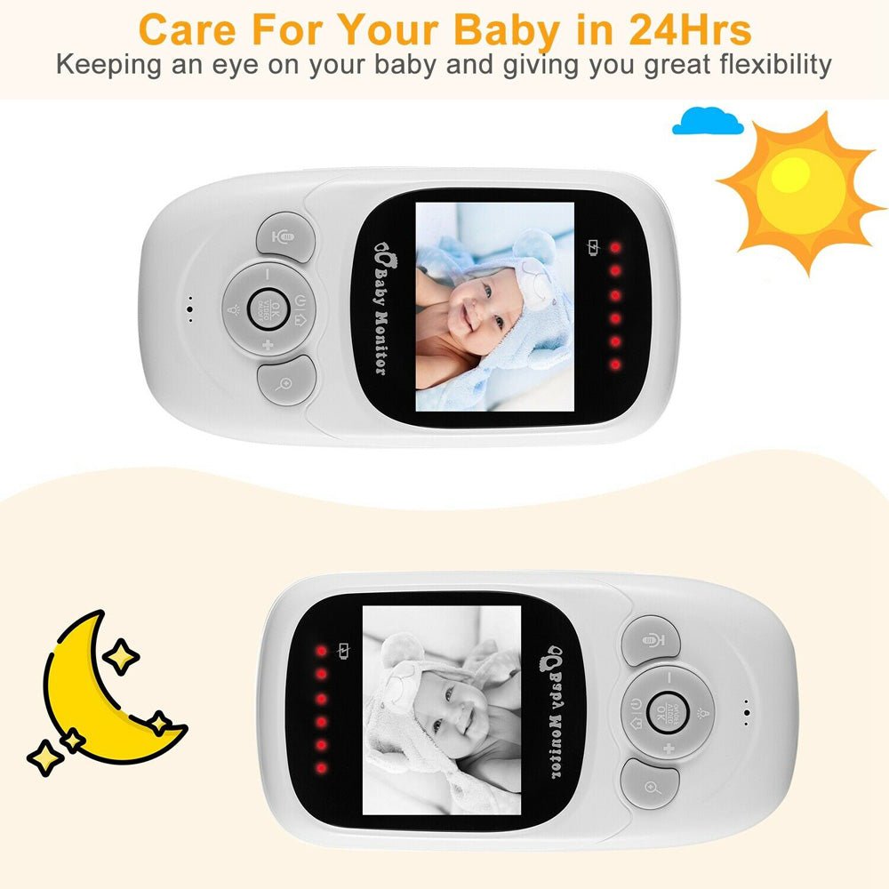 CRONY 2.4inch TFT LCD Baby Monitor Wireless Video Baby Monitor Camera - Edragonmall.com