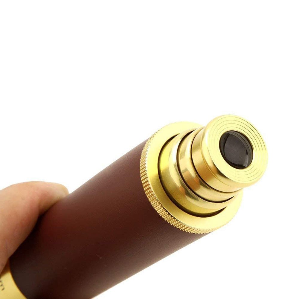 CRONY 25*30 Single Pirate Telescope 25X30 Single Pirate Telescope Retro Pirate Telescopic Mini Monocular Optics Telescope - Edragonmall.com