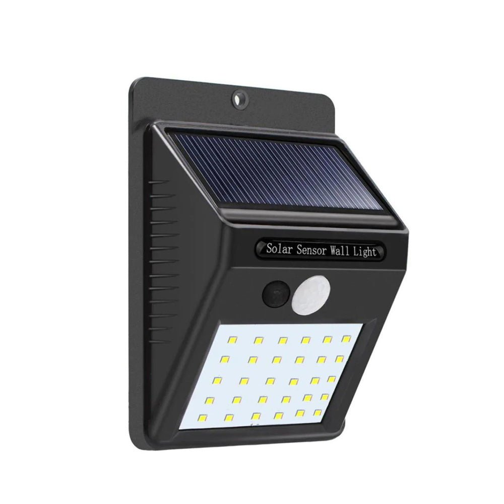 CRONY 30LED Solar Powered LED Wall Light Motion Sensor Lights Outdoor Garden Security Lamp - Edragonmall.com