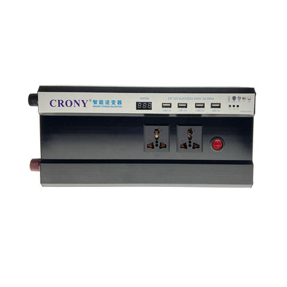 CRONY 3500W Inverter with Display Screen 12V 24V 48V DC 50Hz 60Hz Power Inverter Pure Sine Wave Inverter With 4 USB charging port - Edragonmall.com