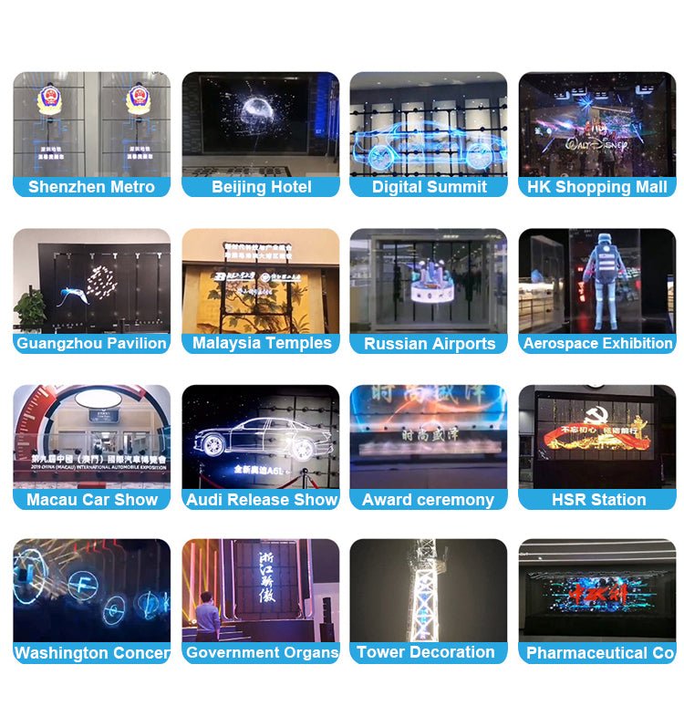 CRONY 3D Hologram Advertising 65cm Fan Screen with Stitching WiFi APP Control 3D holographic Fan 3D Advertising LED display Can be combined - Edragonmall.com