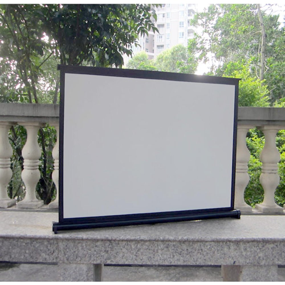 CRONY 50 Inch 4:3 Laptop Expandable mini Screen Projector Desktop Screen Use for Business Meeting Table Screen - Edragonmall.com