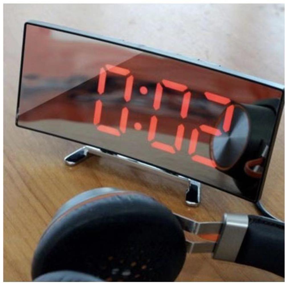 CRONY 6507 LED clock Led Alarm Digital Desk Clock | Digital Alarm Clock Mirror - Edragonmall.com