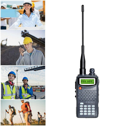 Crony 6W CN888 UHF Professional Two Way Radio VOX UHF Handheld Walkie Talkies 5-12km - Edragonmall.com