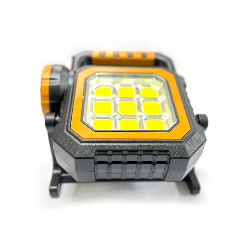 CRONY 7LED-83COB Solar Working Lamp Solar Rechargeable Cob Led Flashlight - Edragonmall.com