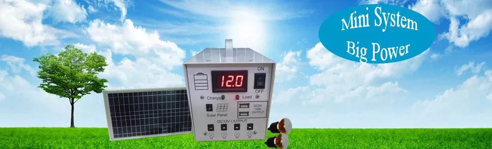 CRONY 8W solar electrical energy generation Solar energy kits for homes - Edragonmall.com