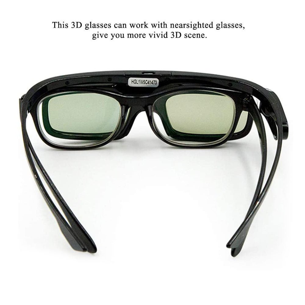 CRONY Active 3D glasses DLP-Link for All 3D DLP Projectors - Edragonmall.com