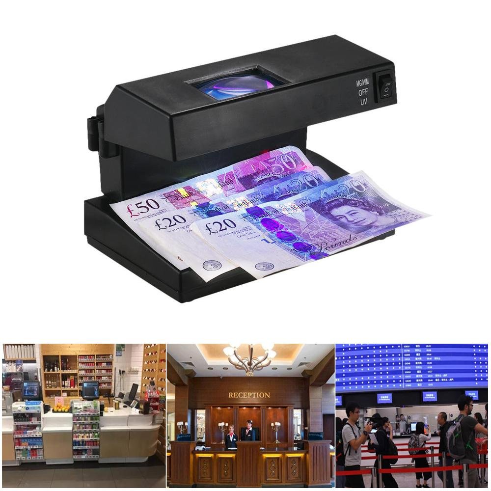 Crony AD-2138 Counterfeit Money Detector Banknote Verifiers Money Counter - Edragonmall.com