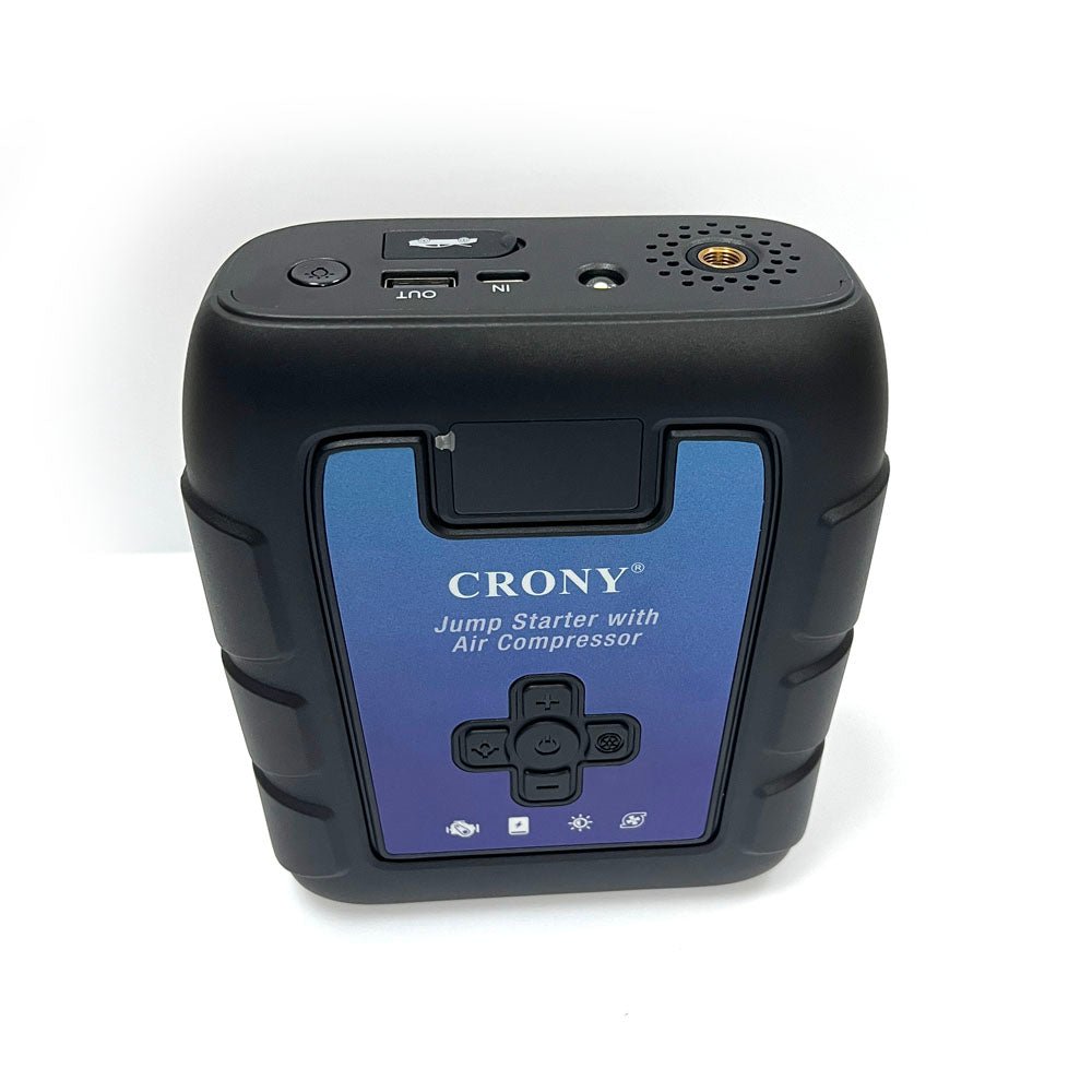 CRONY B03 Jumper Starter Car Charger jump Starter & Wireless Inflator Pump - Edragonmall.com