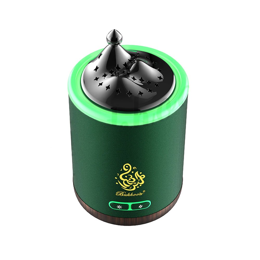 CRONY B19 Circular Tower With Light Bukhoor arabic electric mubkhar burner incense burner bakhoor burner with light - Edragonmall.com