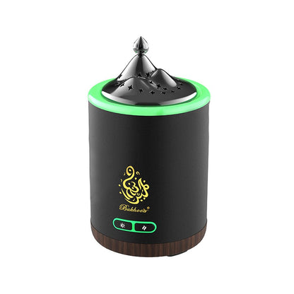 CRONY B19 Circular Tower With Light Bukhoor arabic electric mubkhar burner incense burner bakhoor burner with light - Edragonmall.com