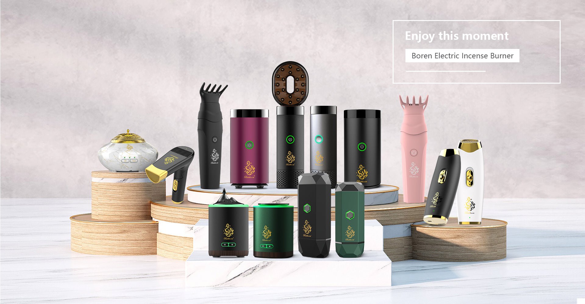 CRONY B20 Better Comb Bukhoor Oud Upright Comb electric bakhoor Luxury Incense Burner - Edragonmall.com