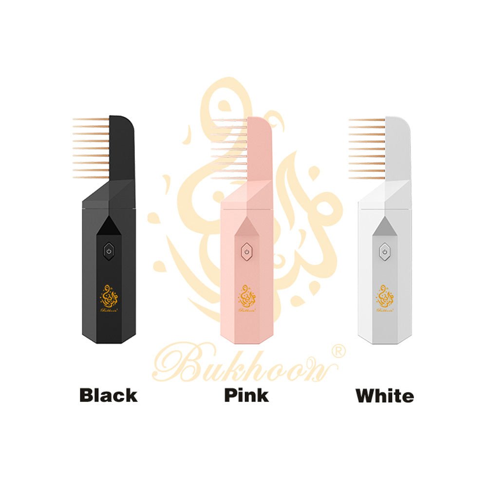 CRONY  B26 Comb Bukhoor USB Portable Women Hair Bakhoor Incense Burner Dukhoon Electric Portable Incense Burner