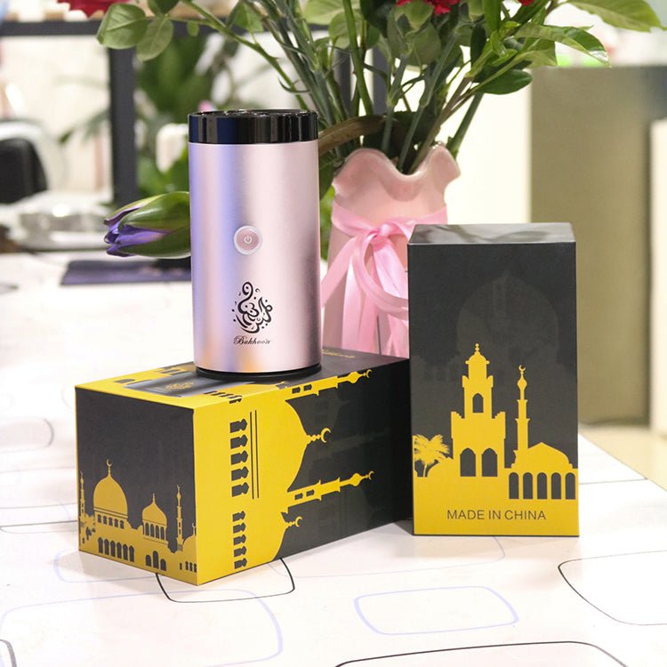 Crony B50 Car Bukhoor USB Type-C Power Bakhoor Rechargeable | Black - Edragonmall.com